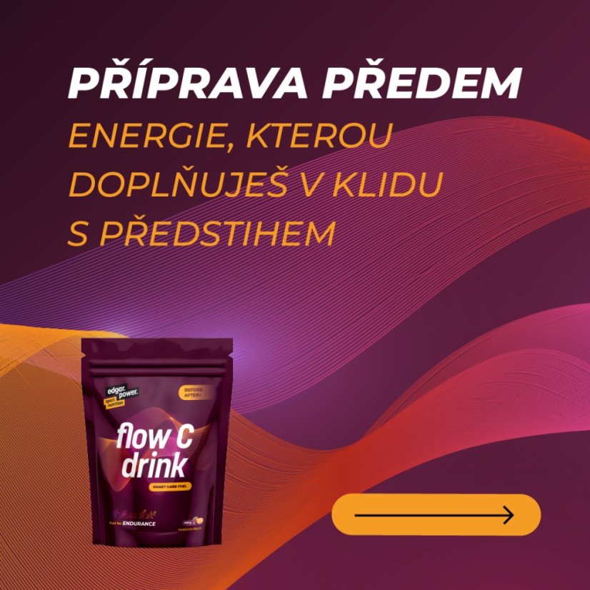 Flow C Drink Marakuja - Príchuť: Maracuja, Hmotnosť: 600g