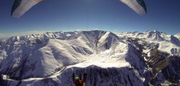 Tomáš Brauner, Gruzie a fly to ski