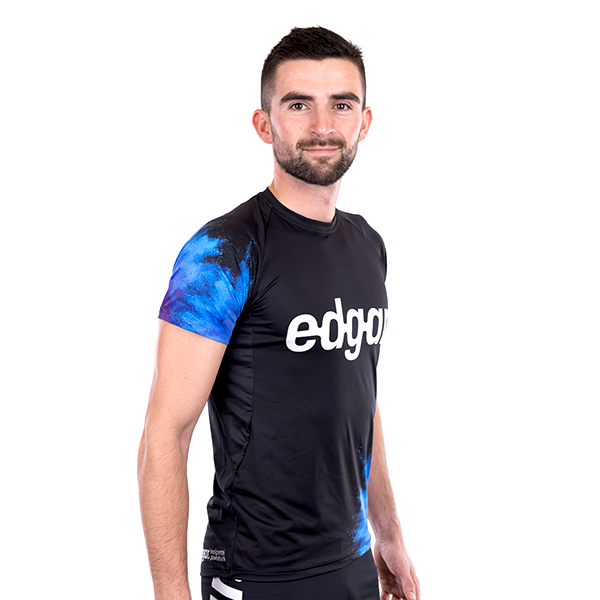 Men's Jersey Side Black/Blue - Size: S