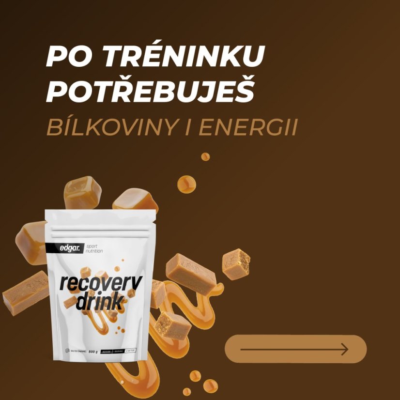 Recovery Drink by Edgar Černý rybíz - Hmotnosť: 1000g