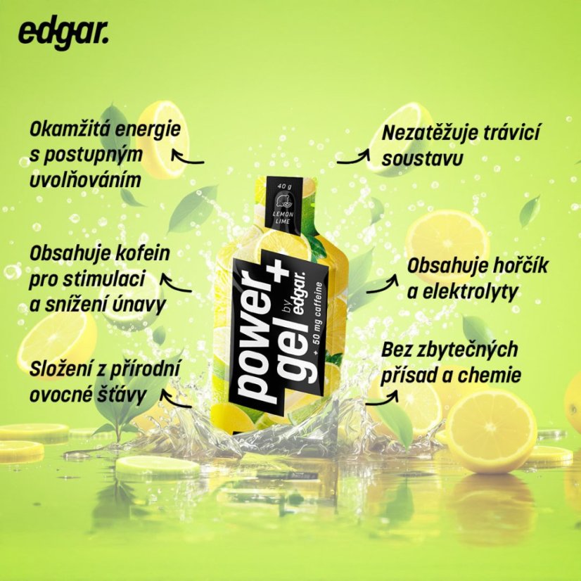Powergel+ Limeta/citrón - Množství: 1x40g
