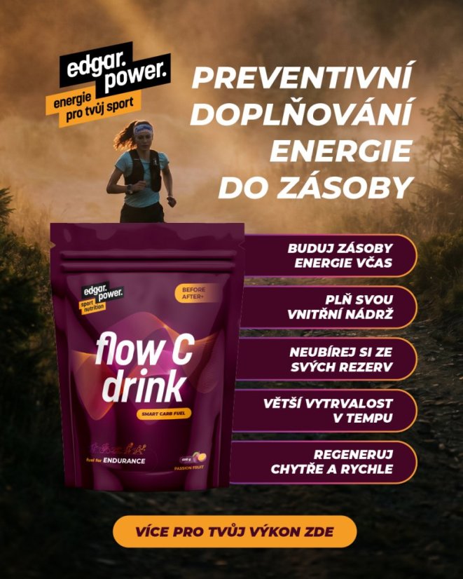 Flow C Drink Marakuja - Príchuť: Maracuja, Hmotnosť: 600g