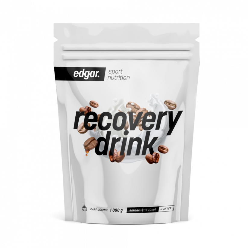 Recovery Drink by Edgar Cappuccino - Hmotnost: 500g