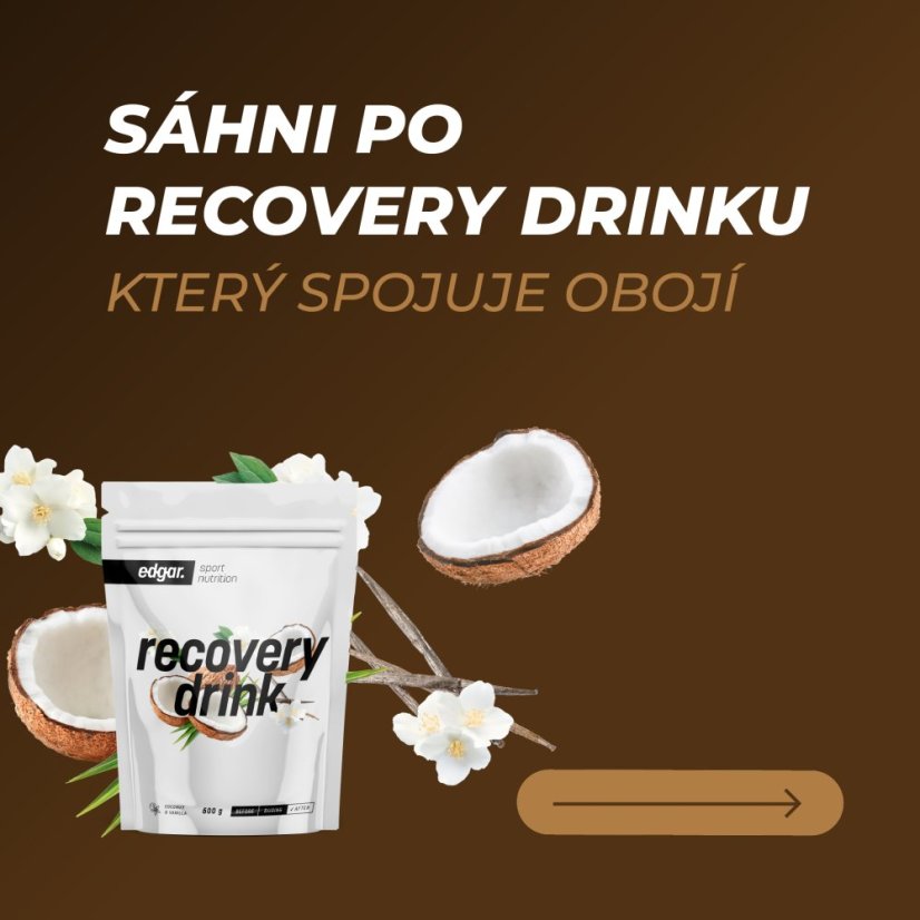 Recovery Drink by Edgar Černý rybíz - Hmotnosť: 1000g