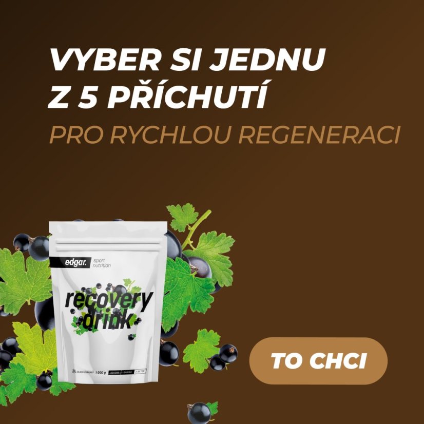 Recovery Drink by Edgar Černý rybíz - Hmotnosť: 1000g