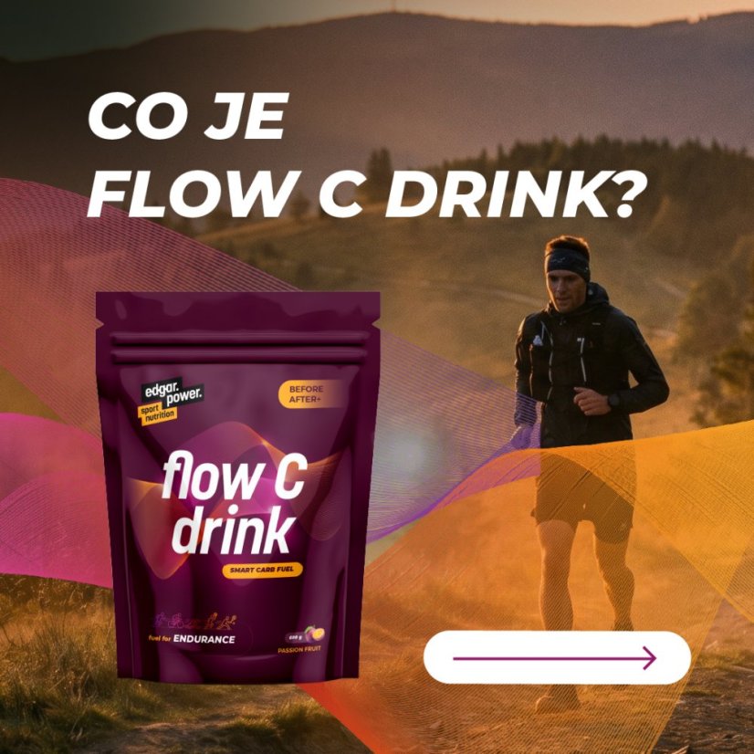 Flow C Drink Marakuja - Príchuť: Maracuja, Hmotnosť: 600g