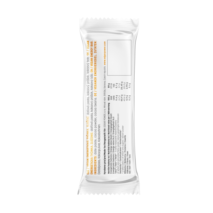 Energybar Cocoa, 50 g - Quantity: 1 pc