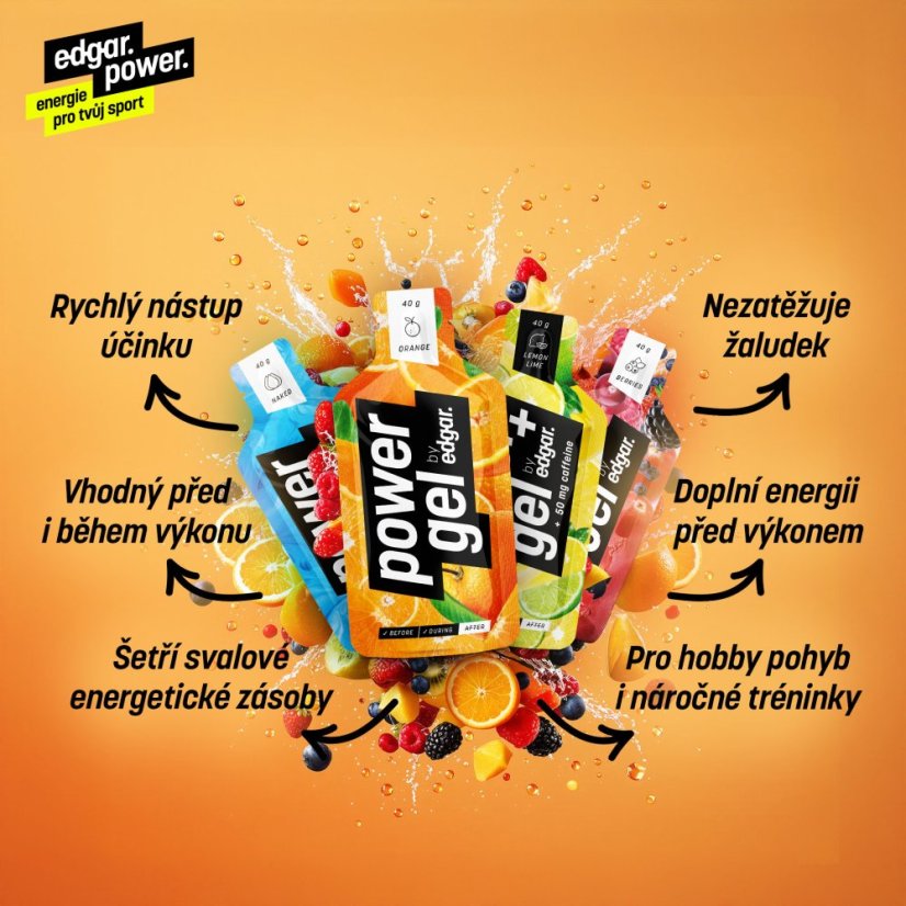 Powergel+ Limeta/citrón - Množství: 1x40g