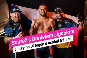 Vyhraj lístky na OKTAGON a osobný tréning s Danielom Ligockim