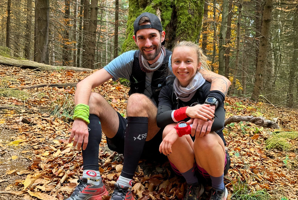 Barbora a Matěj Urbačkovi - ultra trail běžci
